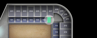 Seat view from Lower