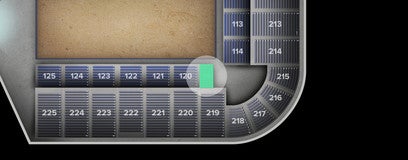 Seat view from Lower