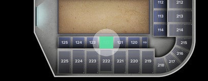 Seat view from Lower