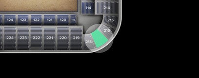 Seat view from Upper