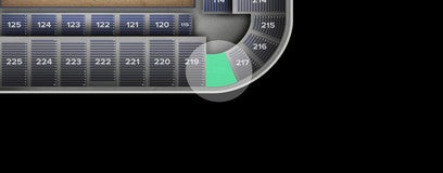 Seat view from Upper