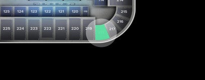Seat view from Upper