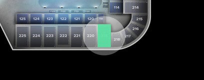 Seat view from Upper