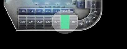Seat view from Upper