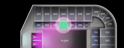 Seat view from Lower