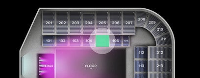 Seat view from Lower