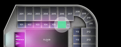 Seat view from Lower