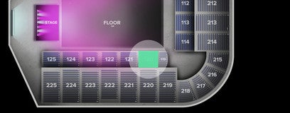 Seat view from Lower