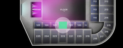 Seat view from Lower