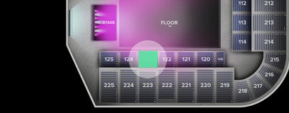 Seat view from Lower