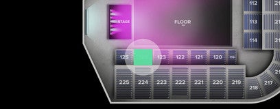 Seat view from Lower