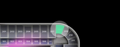 Seat view from Upper