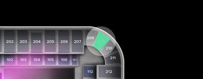 Seat view from Upper