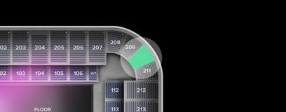 Seat view from Upper