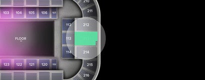 Seat view from Upper