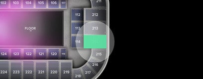 Seat view from Upper