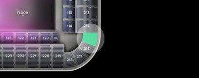 Seat view from Upper