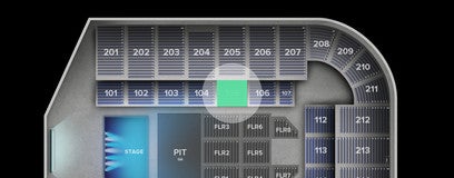 Seat view from Lower