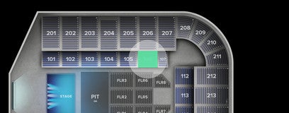 Seat view from Lower