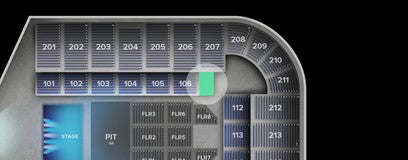 Seat view from Lower