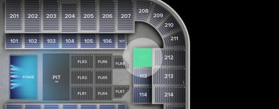 Seat view from Lower
