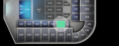 Seat view from Lower