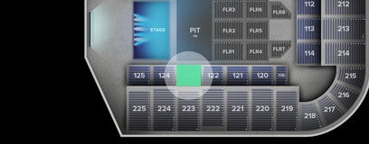 Seat view from Lower