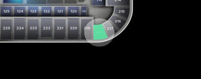 Seat view from Upper