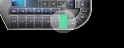 Seat view from Upper