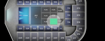 Seat view from Floor