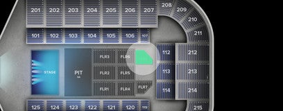 Seat view from Floor