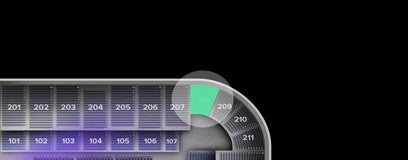 Seat view from Upper
