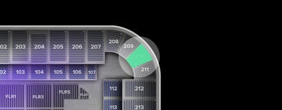Seat view from Upper