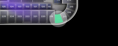 Seat view from Upper