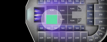 Seat view from Floor