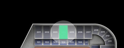 Seat view from Upper