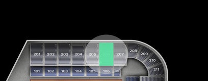 Seat view from Upper