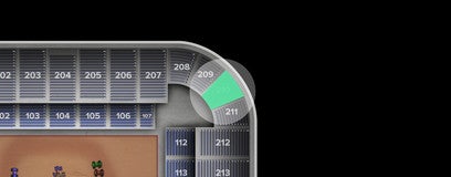 Seat view from Upper