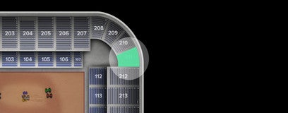 Seat view from Upper