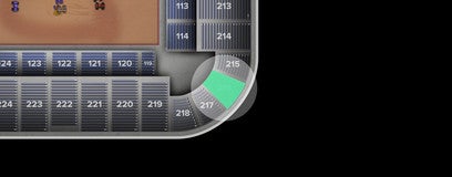 Seat view from Upper