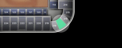 Seat view from Upper