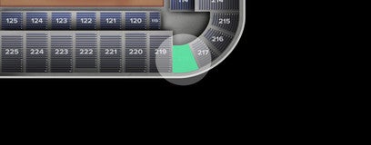 Seat view from Upper