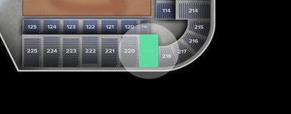 Seat view from Upper