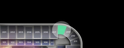 Seat view from Upper