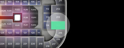 Seat view from Upper