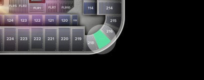 Seat view from Upper