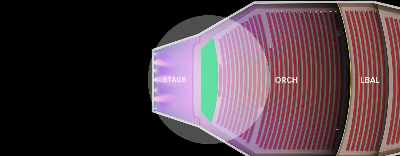 Seat view from Pit