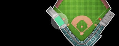 Seat view from Left Field Bleachers