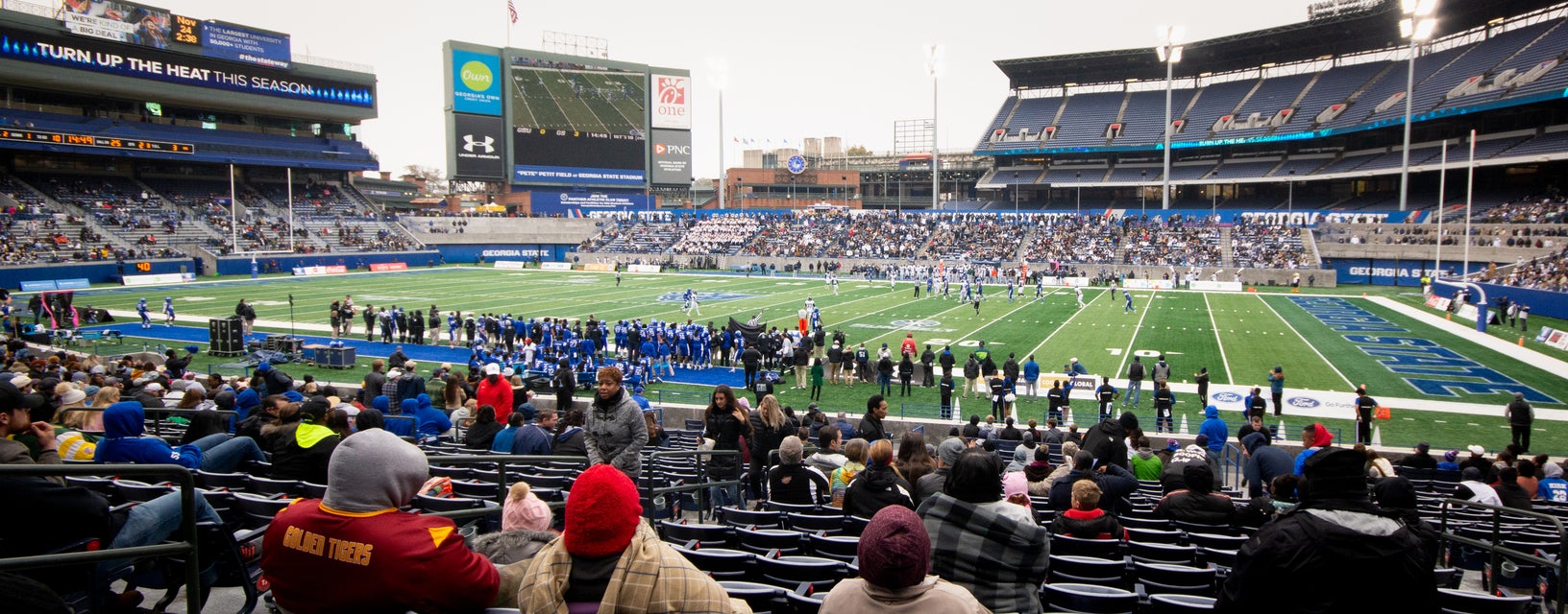 Seat view from Panther Athletic Club