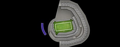 Seat view from 200 Endzone